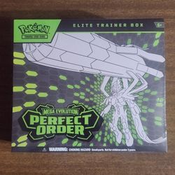 Pokemon Cards Mega Evolution Perfect Order Elite Trainer Box 