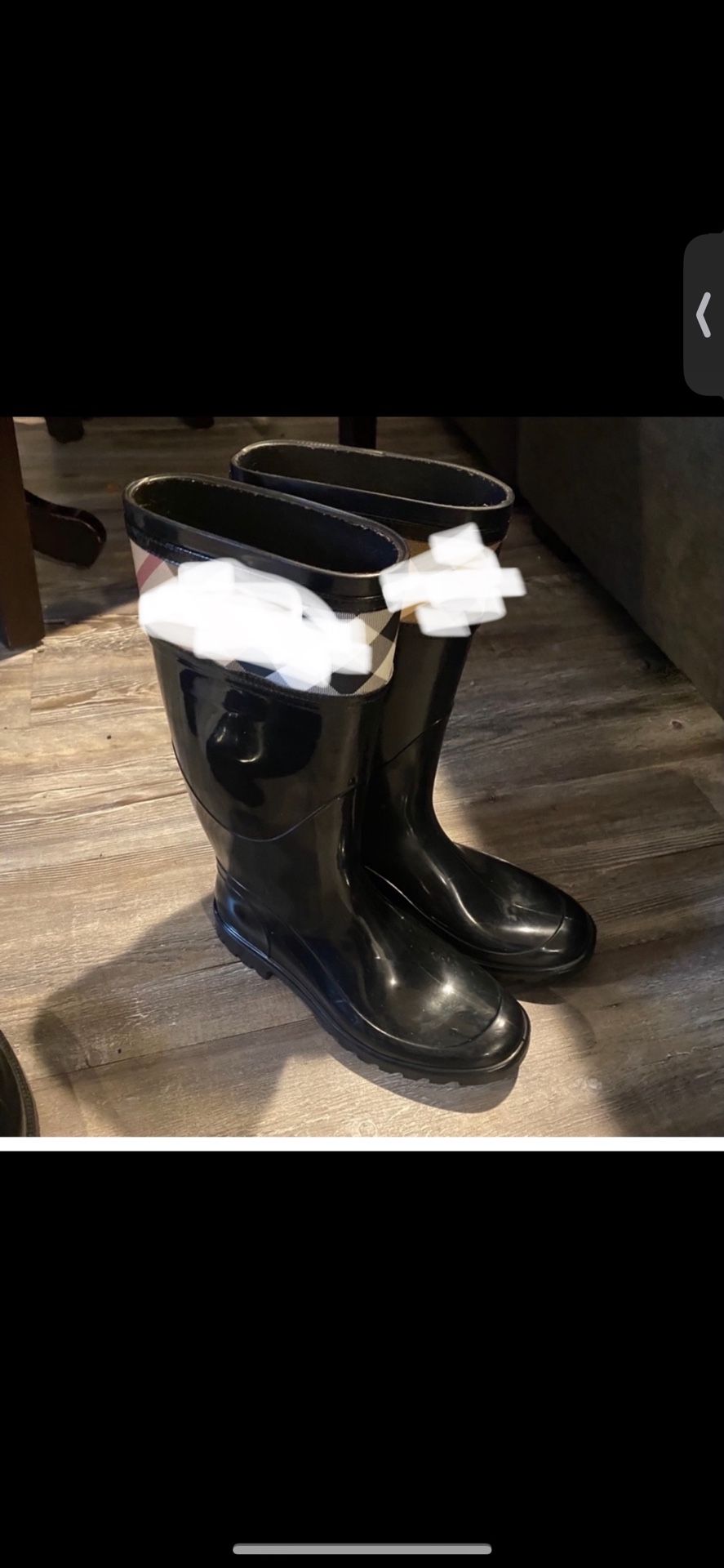 Burberry Rain Boots