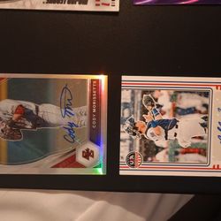Parallel, Serialized, Autographed Baseball Cards