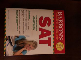 Barron’s SAT Prep book
