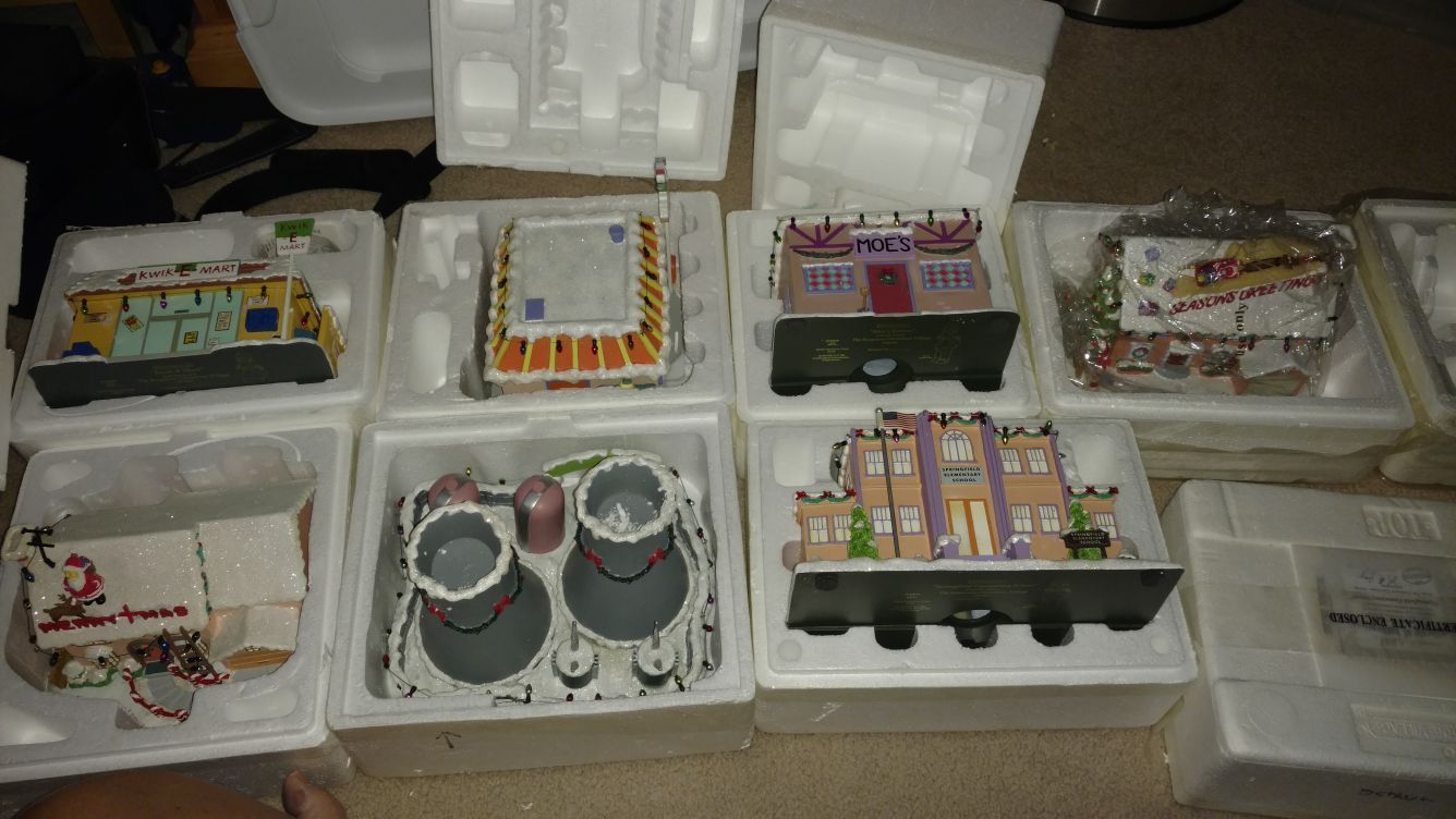 Hawthorne Simpsons Christmas Village