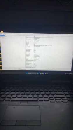 School/Work HP Precision Laptop