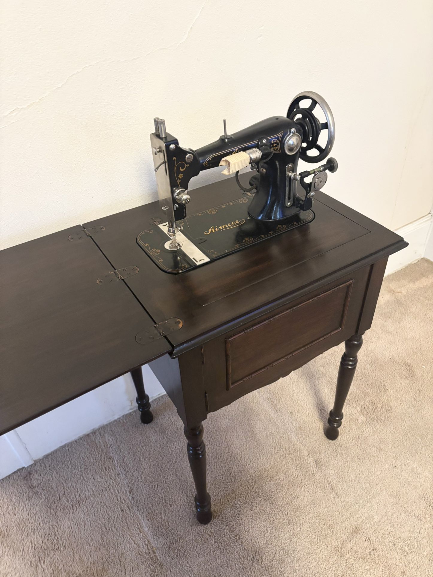Refurbished Antique Sewing Machine