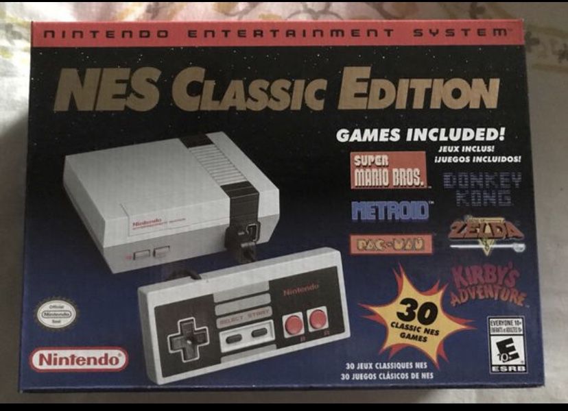 Nintendo Classic Edition NES Includes 30 Classic Games