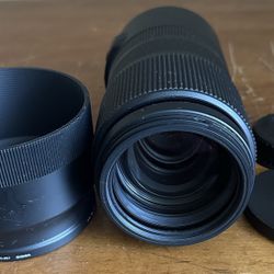 Sigma 100-400mm 1:5-6.3 DG 67 Camera Telephoto Contemporary Lens for Nikon 