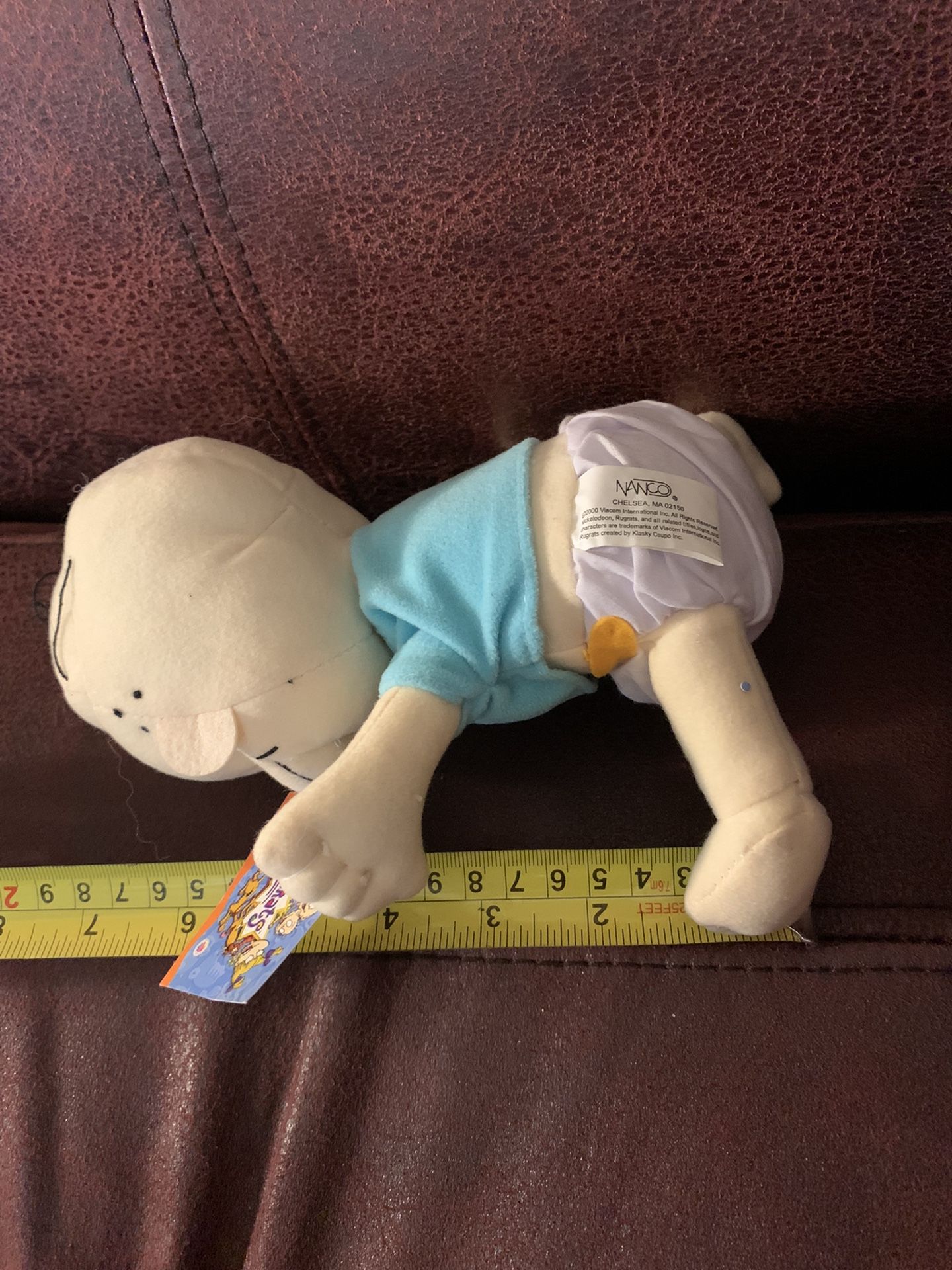 Rugrats TOMMY PICKLES 24" Plush Stuffed Toy by Nanco Vintage 2000
