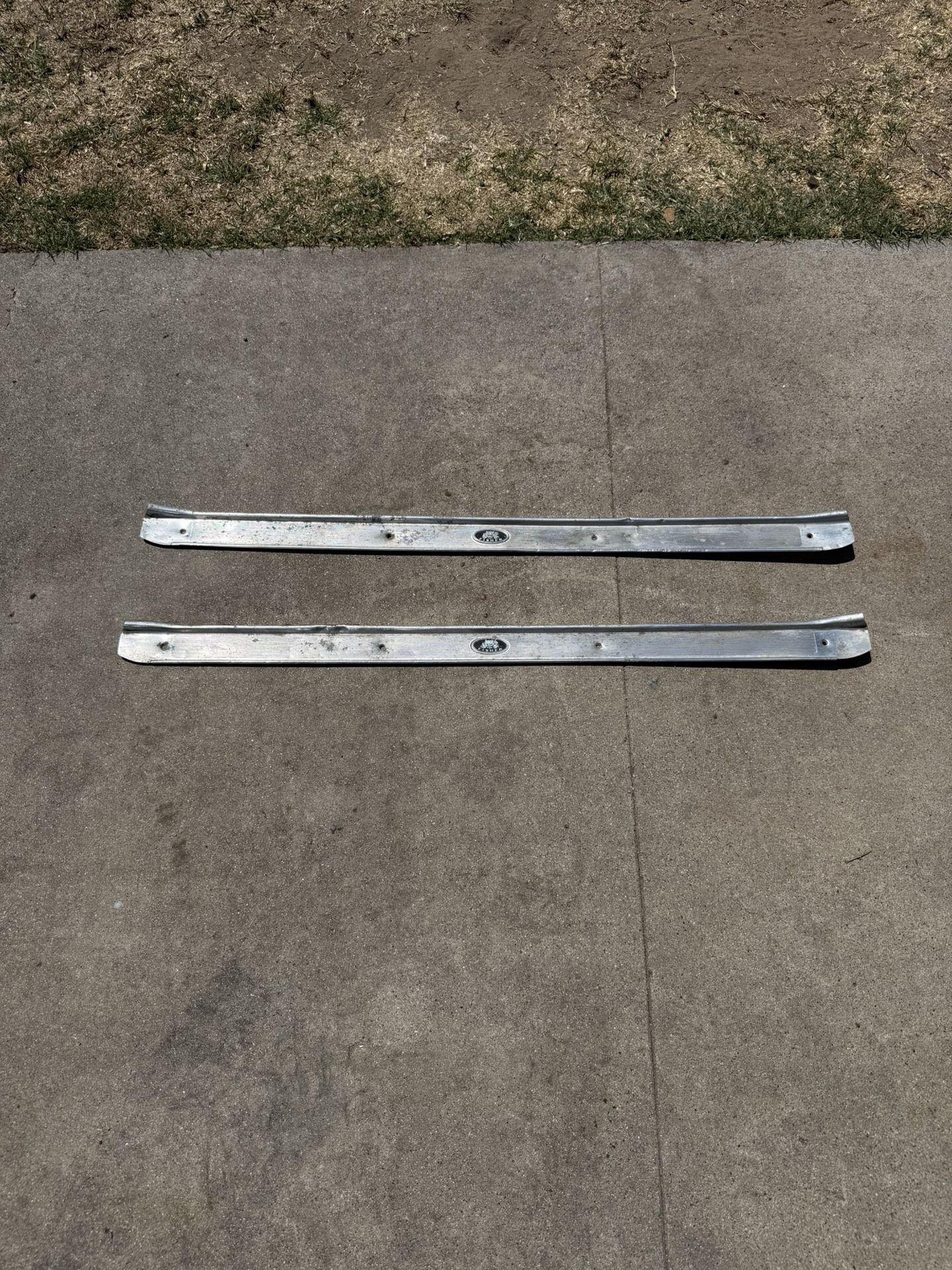 70 72 Chevrolet Monte Carlo El Camino Chevelle Door Sill Plates Trim Cover Panel Original Parts Body By Fisher