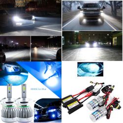 LED headlight kit -*scion tc Nissan Frontier Altima any truck bike chevy Truck H11 H13 lights * NEW HID CONVERSION KIT