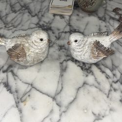 Rustic Bird Decor (Set of 2)