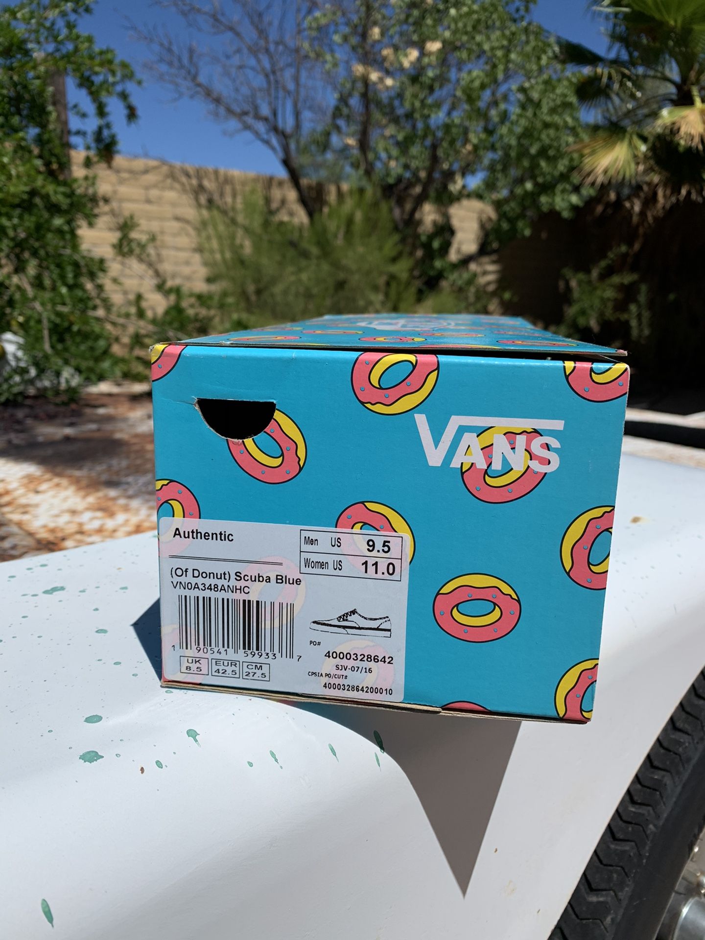 Odd-future vans/Tyler, The Creator size 9.5