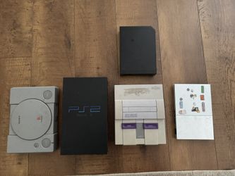 Vintage Game Consoles And Games