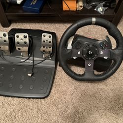Logitech Driving Wheel & Peddles