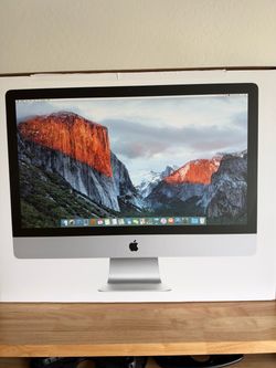 Apple 27” iMac with Retina 5K