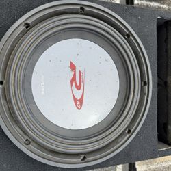 10” Subwoofer With Ported Box PRICE IS FIRM 