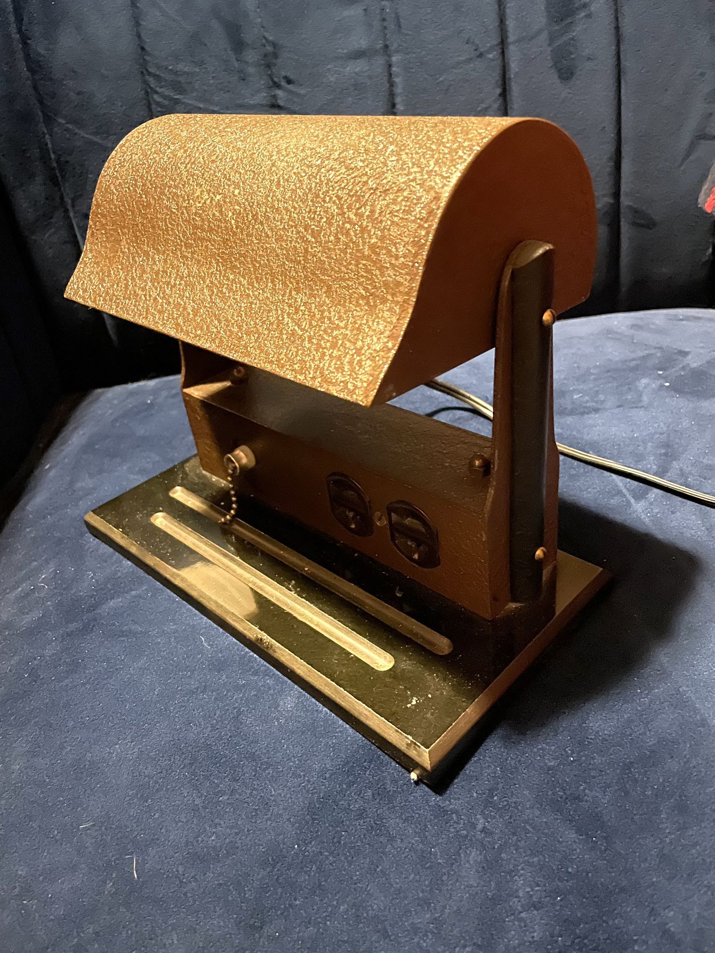 Vintage OSU Oregon State University Library Table Lamp USA