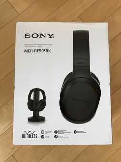 Brand new Sony MDR RF995RK Wireless On-Ear Headphone System - Black
