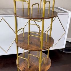 Turntable Shelving Unit
