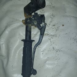 Kawasaki Ninja EX250 OEM Left side Handlebar Clip on Assembly with Clutch Lever