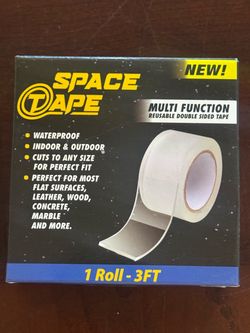 Space Tape Reusable Double Sided Tape 3FT