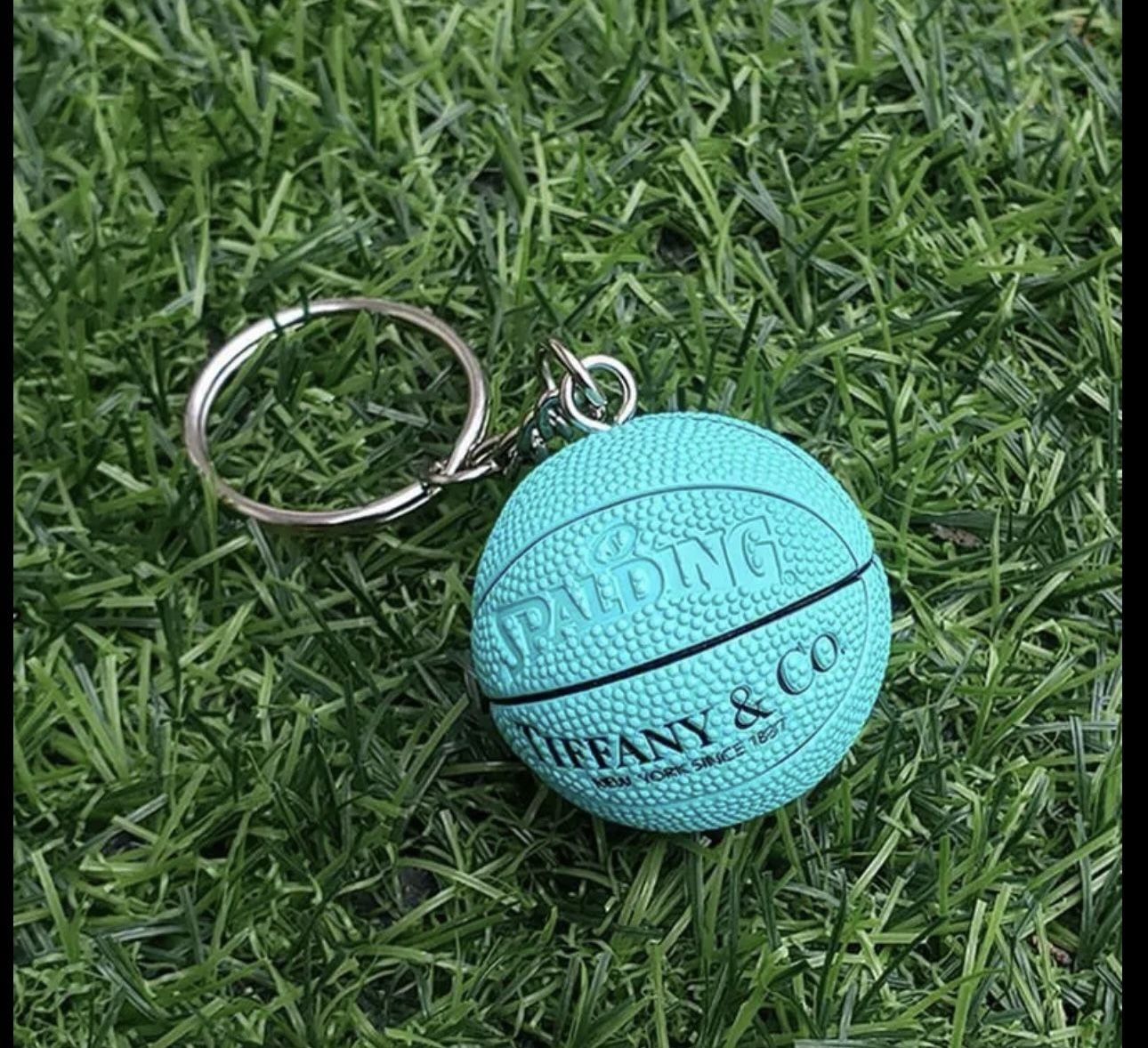 New Marked Tiffany & Co. Basketball Keychain