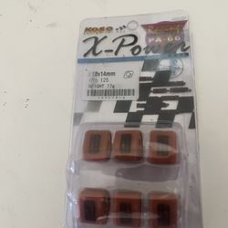 Variator racing weights