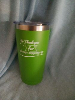 New 16oz Traveling Tumbler, Appreciation Gift