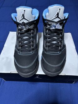 Jordan 5 Retro Black Carolina UNC 2026 Size 9.5