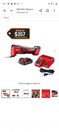 Milwaukee oscillating tool