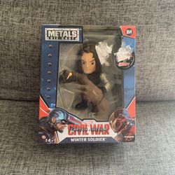 Jada Toys Die Cast Metals Winter Soldier 4” Inch (Sealed) Marvel Civil War M49