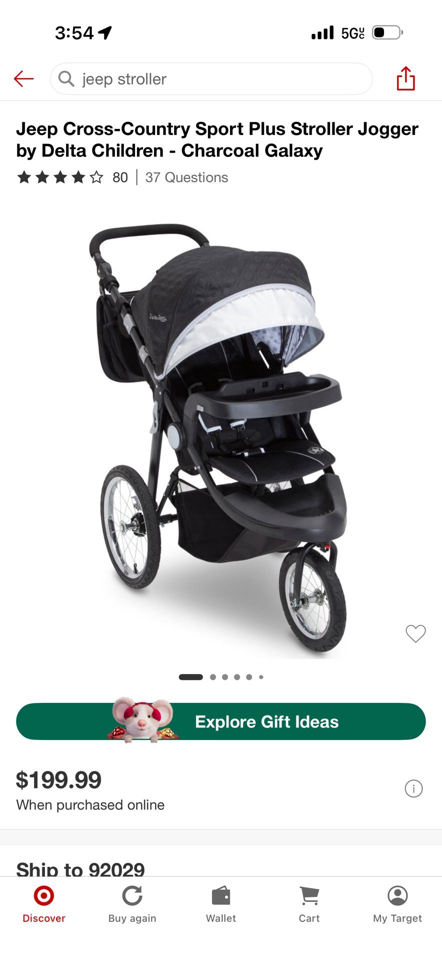 Jeep Jogger Stroller