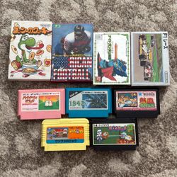 Nintendo Famicom Games 15 Each