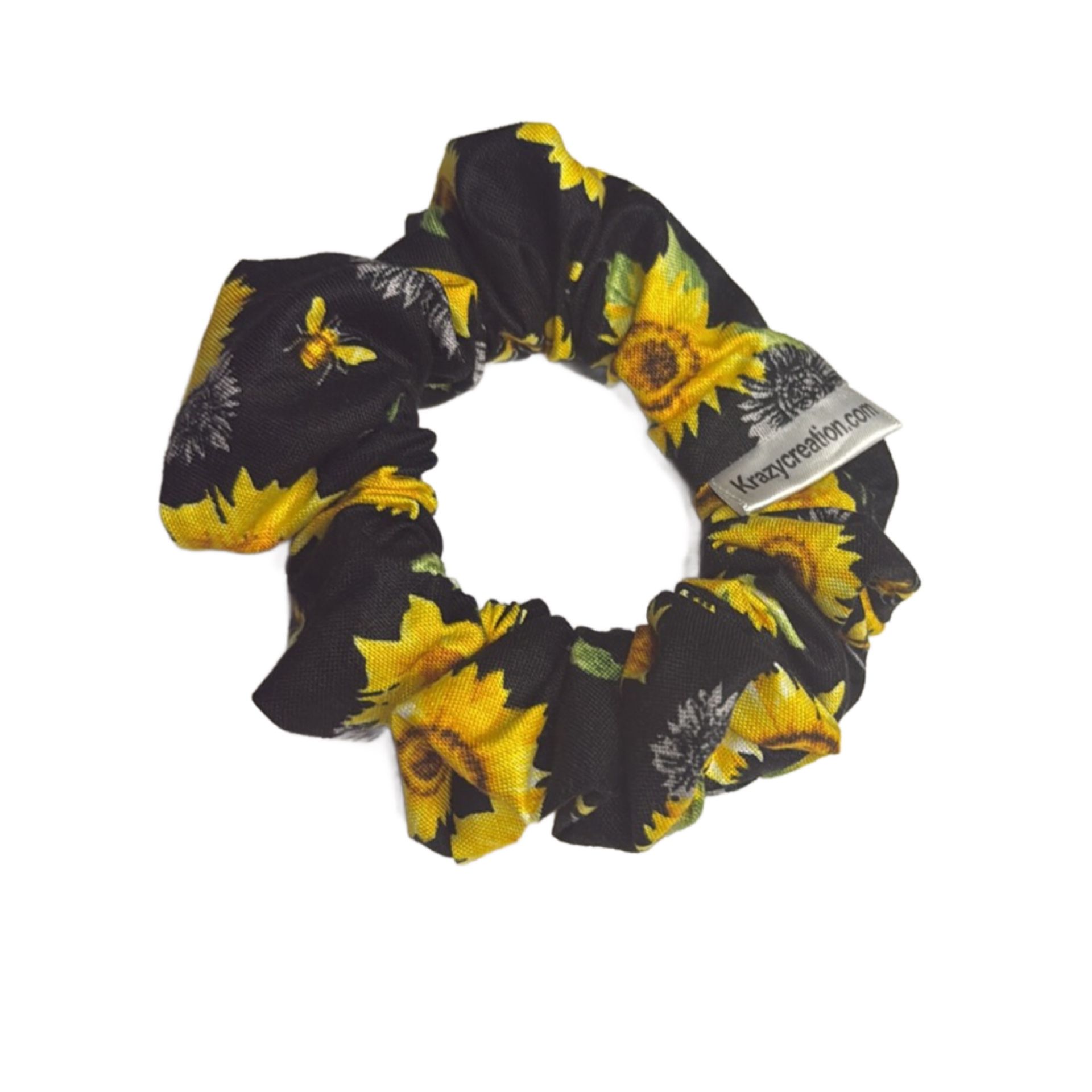 Sunflower Scrunchie (Regular Size)