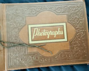 Photo Album Binder 1920s. Make An Offer PRICE REDUCED 