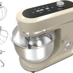 🔥 BRAND NEW 8QT Stand Mixer 900W w/ Touch Screen & Attachments (HABLÓ ESPAÑOL)  