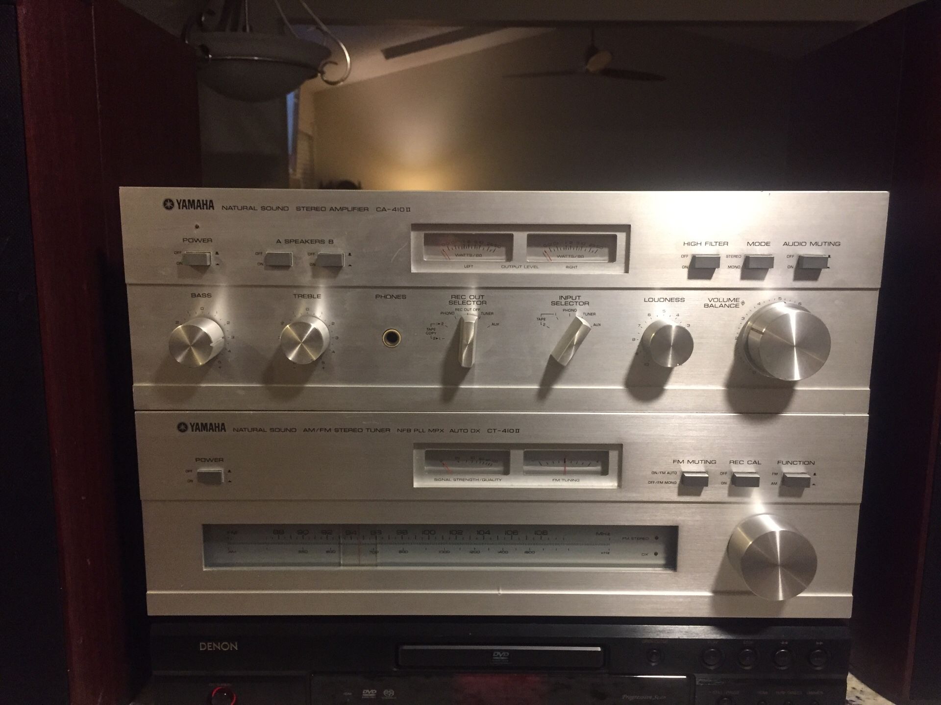 Yamaha ca-410 ll Amp & Yamaha ct-410 ll Tuner