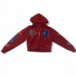 True Religion Patch Cropped Jacket 