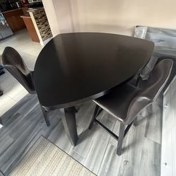 Counter Height Dining Set 2-dining Chairs 1 Bench