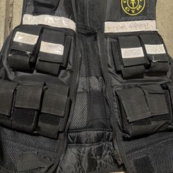Gold Gym Weight Vest Black Normal Condition