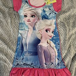 Frozen Nightgown Size 3t-4t New