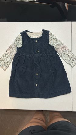 Carter's Baby Girl Corduroy Dress Set