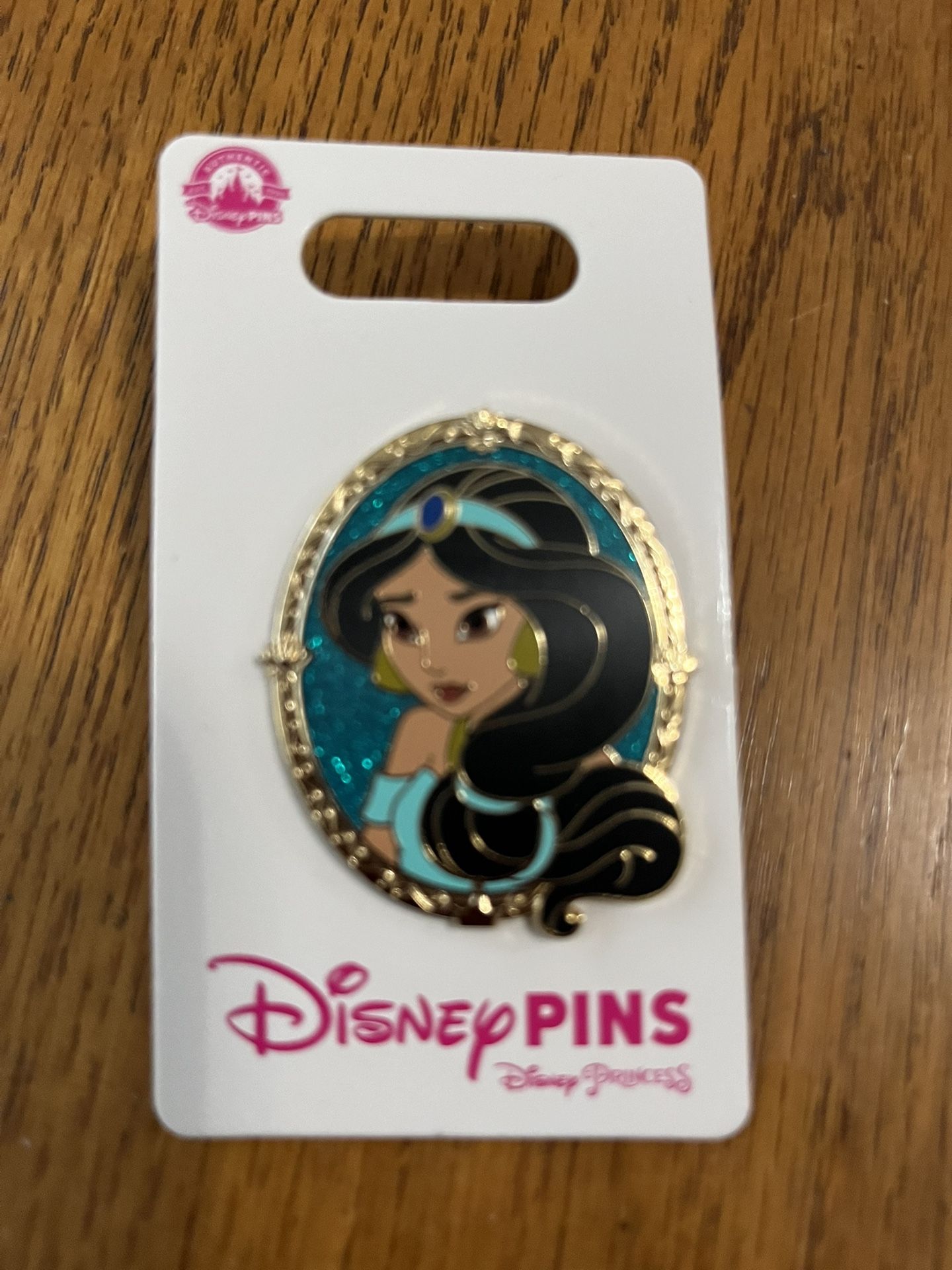2023 Disney Parks Jasmine Princess photo Frame Collection Pin. Brand new on original card. Smoke free home