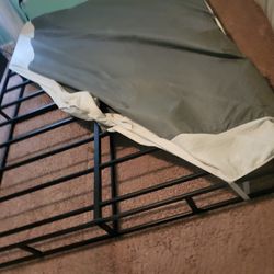 Queen 7" Metal Box Spring with Quick Assembly, Mattress Foundation, Strong Metal Frame, already built