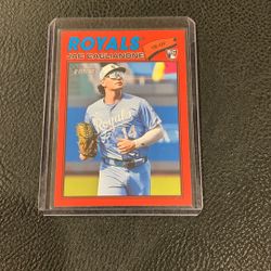 2026 Topps Heritage Jac Caglianone RC Red Border