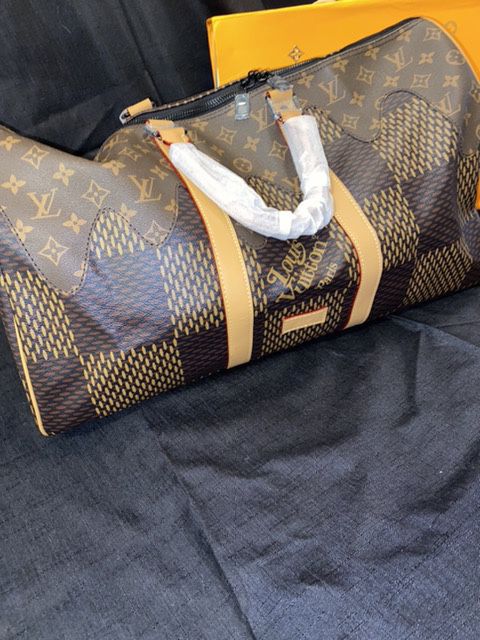 Nice leather travel bag