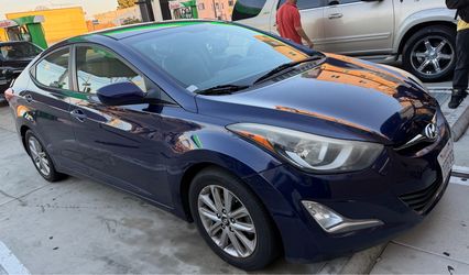 Hyundai Elantra Year : 2014 Color : Blue Mileage : 1,70,000+ Engine : 4- Cylinder