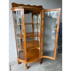 Curio Cabinet 62"Tx35.5"Wx15"D