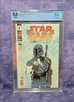 Star Wars Underworld #5 2001 CBCS 9.8 WP  Boba Fett Photo Cover