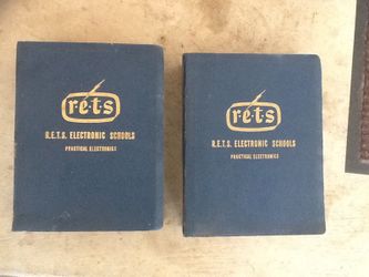 Two' RETs Electrical School Books