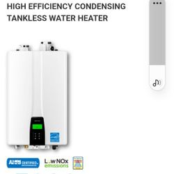 New, Never Been Used Tankless Water Heater