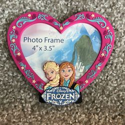 Frozen Heart Frame 4” X 3.5”